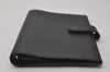 Authentic Louis Vuitton Taiga Agenda PM Notebook Cover Black R20426 LV 3896I