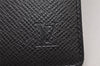 Authentic Louis Vuitton Taiga Agenda PM Notebook Cover Black R20426 LV 3896I