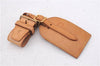 Authentic Louis Vuitton Name tag Handle Holder Beige 10Set LV 3897D