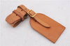 Authentic Louis Vuitton Name tag Handle Holder Beige 10Set LV 3897D