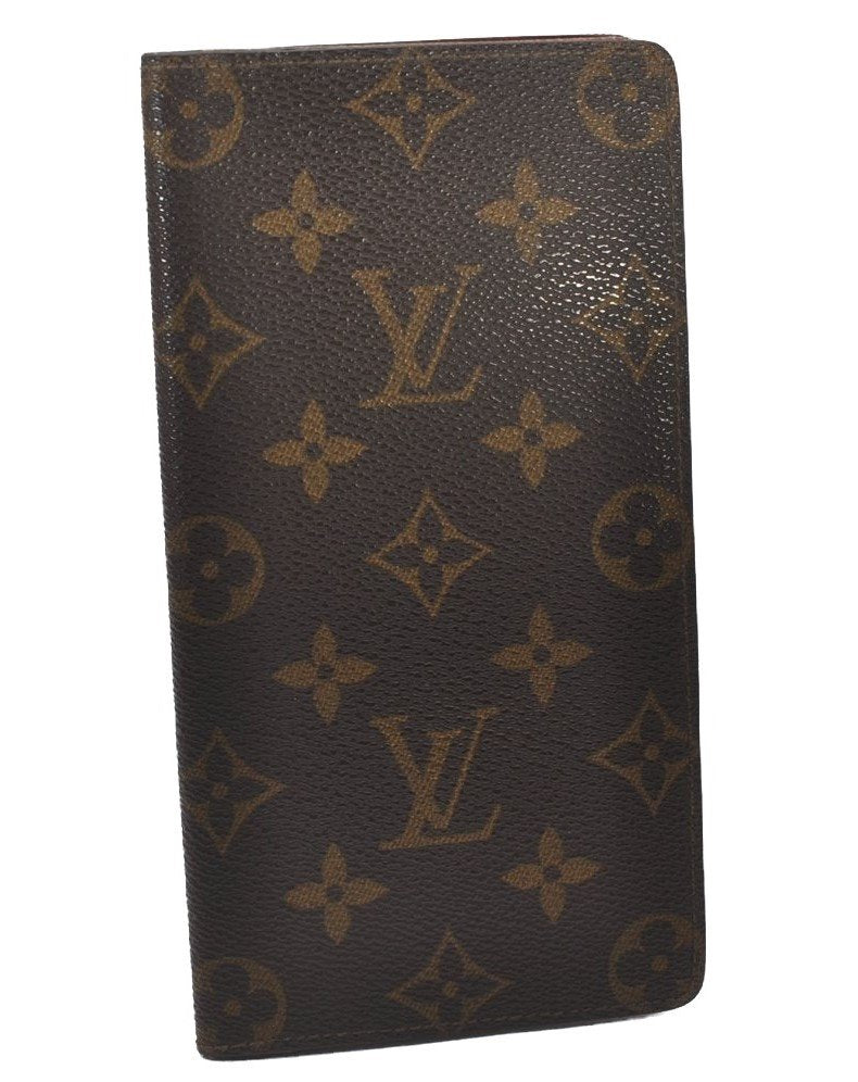 Authentic Louis Vuitton Monogram Porte Cartes Credit Yen Wallet M60825 LV 3897I