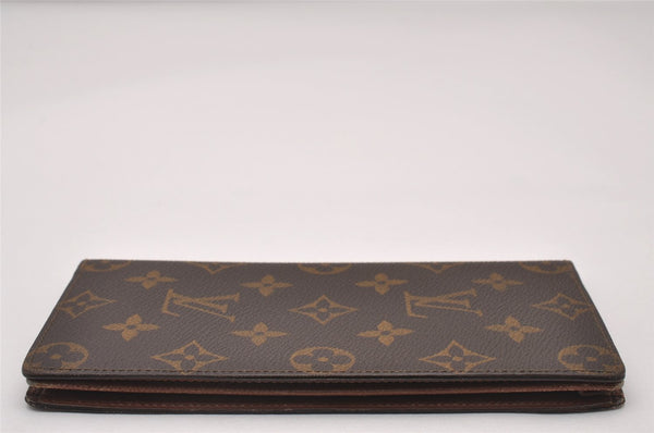 Authentic Louis Vuitton Monogram Porte Cartes Credit Yen Wallet M60825 LV 3897I