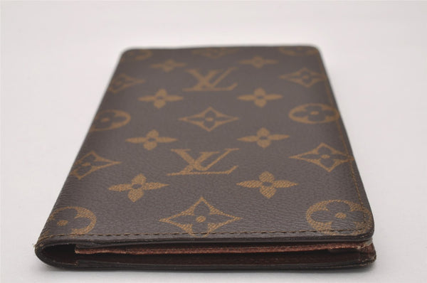 Authentic Louis Vuitton Monogram Porte Cartes Credit Yen Wallet M60825 LV 3897I