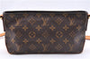 Authentic Louis Vuitton Monogram Trotteur Shoulder Cross Bag M51240 LV 3898E