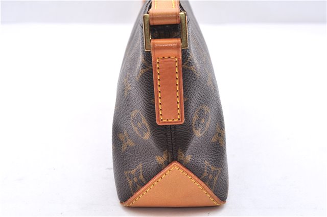 Authentic Louis Vuitton Monogram Trotteur Shoulder Cross Bag M51240 LV 3898E