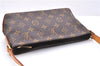 Authentic Louis Vuitton Monogram Trotteur Shoulder Cross Bag M51240 LV 3898E
