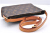 Authentic Louis Vuitton Monogram Trotteur Shoulder Cross Bag M51240 LV 3898E