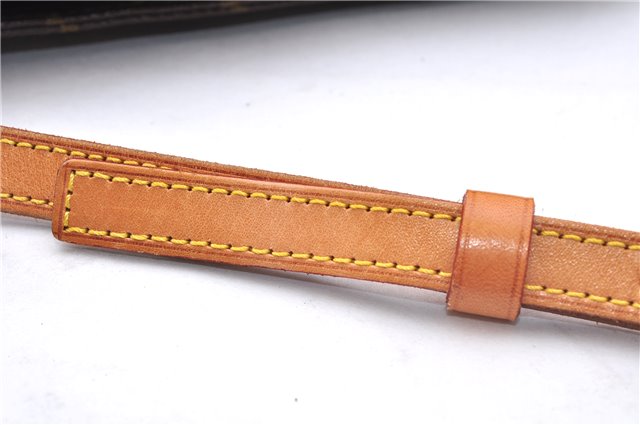 Authentic Louis Vuitton Monogram Trotteur Shoulder Cross Bag M51240 LV 3898E