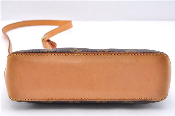 Authentic Louis Vuitton Monogram Trotteur Shoulder Cross Bag M51240 LV 3898E