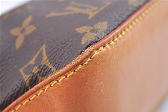 Authentic Louis Vuitton Monogram Trotteur Shoulder Cross Bag M51240 LV 3898E