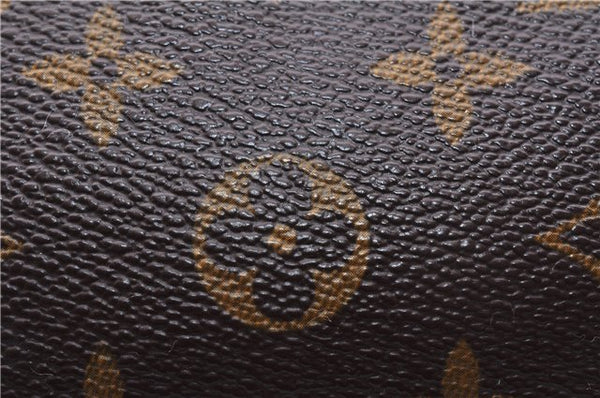 Authentic Louis Vuitton Monogram Trotteur Shoulder Cross Bag M51240 LV 3898E