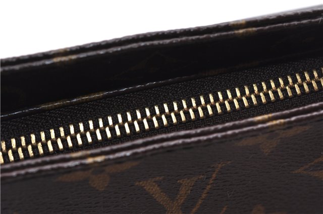 Authentic Louis Vuitton Monogram Trotteur Shoulder Cross Bag M51240 LV 3898E