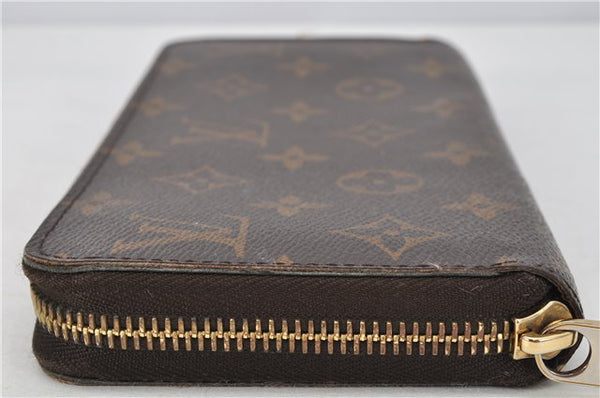 Authentic Louis Vuitton Monogram Zippy Long Wallet Purse M60017 LV 3900F