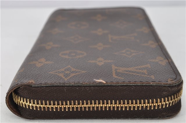 Authentic Louis Vuitton Monogram Zippy Long Wallet Purse M60017 LV 3900F