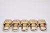 Authentic Louis Vuitton Padlock Gold 10Set LV 3900I