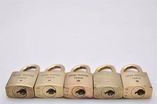 Authentic Louis Vuitton Padlock 10Set Old Model LV 3901I