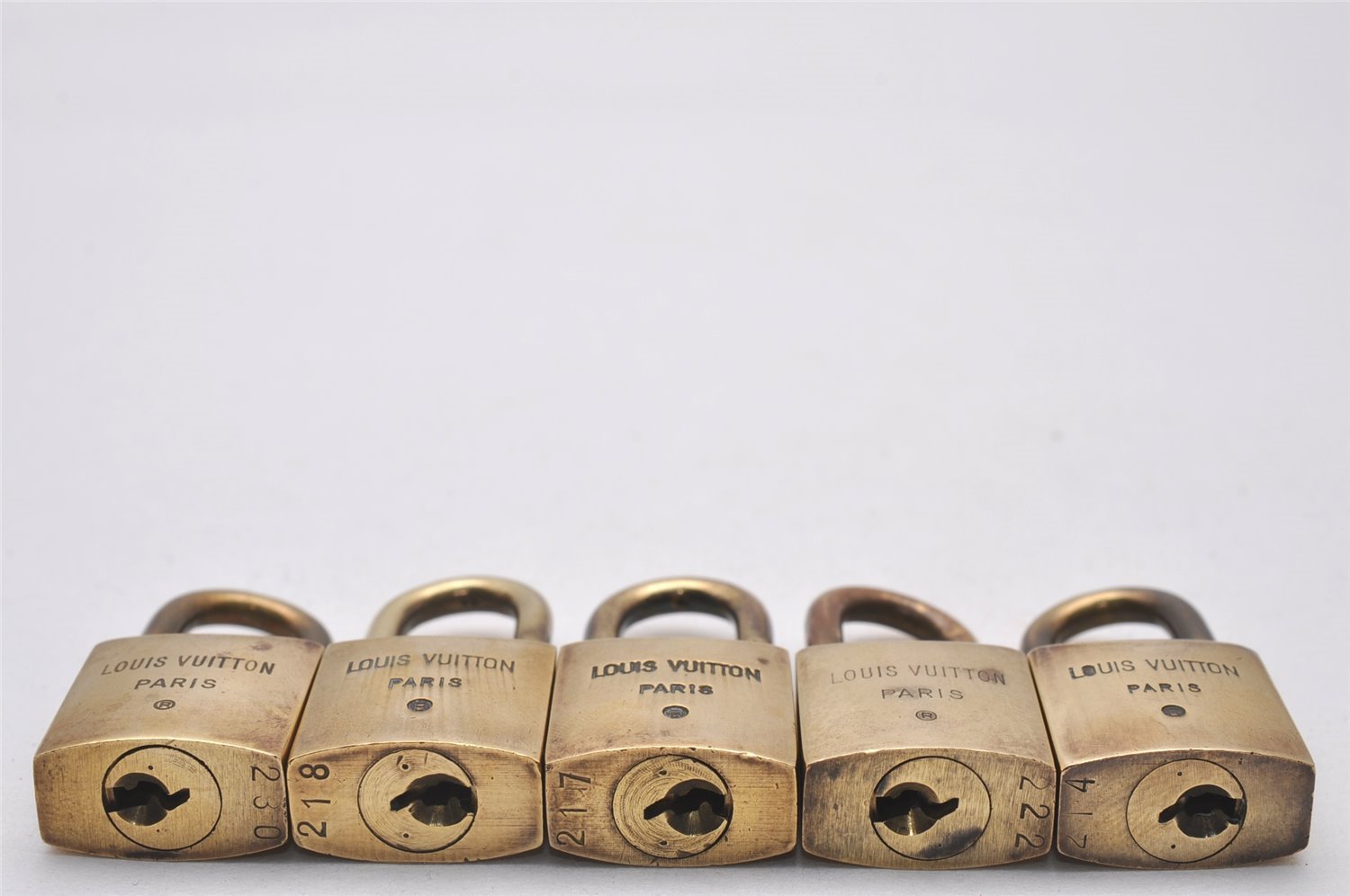 Authentic Louis Vuitton Padlock 10Set Old Model LV 3903I