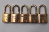 Authentic Louis Vuitton Padlock 10Set Old Model LV 3904I