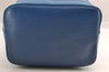 Authentic Louis Vuitton Epi Noe Shoulder Drawstring Bag Blue M44005 LV 3905I