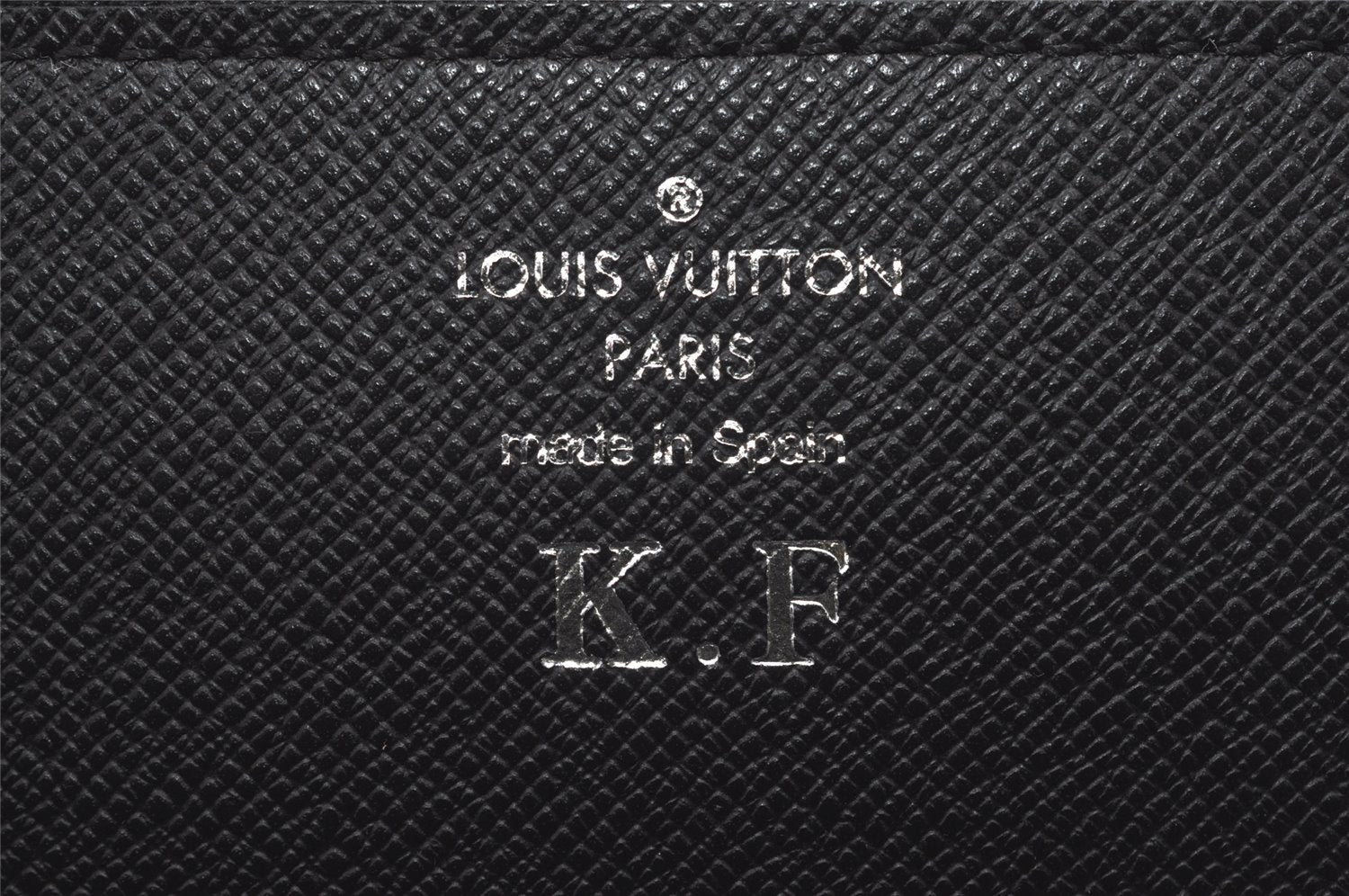 Authentic Louis Vuitton Damier Graphite Ceinture Pochette Homme Waist Bag 3906I