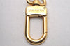 Authentic Louis Vuitton Charm Key Chain Anokre Gold M62694 LV 3907I