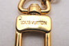 Authentic Louis Vuitton Charm Key Chain Anokre Gold M62694 LV 3907I