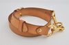 Authentic Louis Vuitton Leather Shoulder Strap Beige 36.4-40.2" LV 3908I