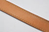 Authentic Louis Vuitton Leather Shoulder Strap Beige 36.4-40.2" LV 3908I