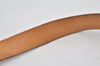 Authentic Louis Vuitton Leather Shoulder Strap Beige 36.4-40.2" LV 3908I