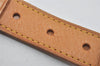 Authentic Louis Vuitton Leather Shoulder Strap Beige 36.4-40.2" LV 3908I