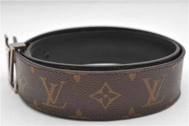 Auth Louis Vuitton Monogram Ceinture LV Initial 90cm 31.4