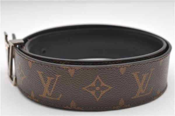 Auth Louis Vuitton Monogram Ceinture LV Initial 90cm 31.4" Belt M9821 LV 3909D