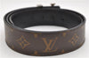 Auth Louis Vuitton Monogram Ceinture LV Initial 90cm 31.4" Belt M9821 LV 3909D