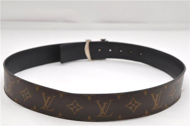 Auth Louis Vuitton Monogram Ceinture LV Initial 90cm 31.4