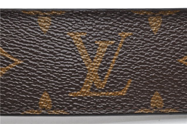 Auth Louis Vuitton Monogram Ceinture LV Initial 90cm 31.4