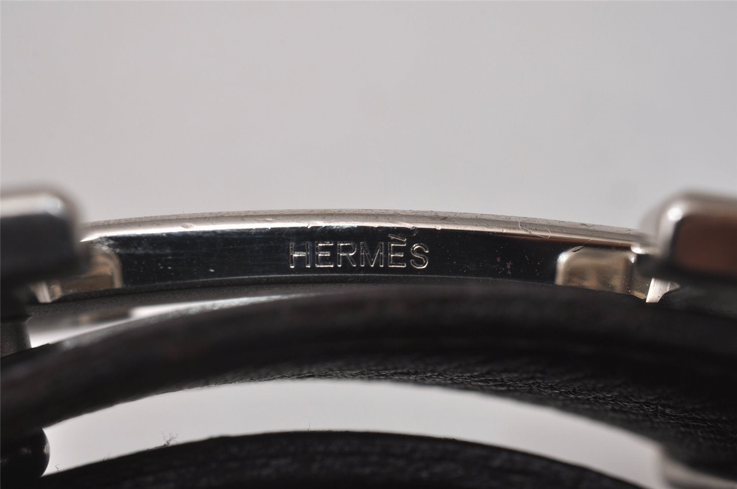 Authentic HERMES Constance Leather Belt 68-73cm 26.8-28.7