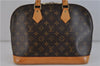 Authentic LOUIS VUITTON Monogram Alma Hand Bag M51130 LV 3910C