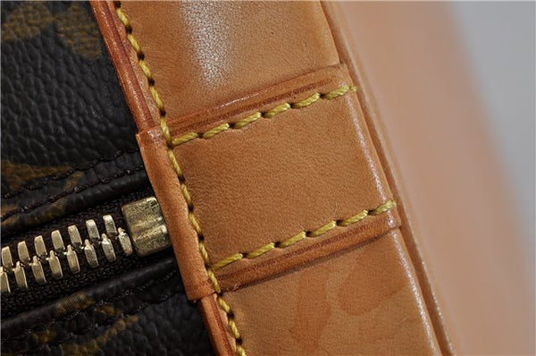 Authentic LOUIS VUITTON Monogram Alma Hand Bag M51130 LV 3910C