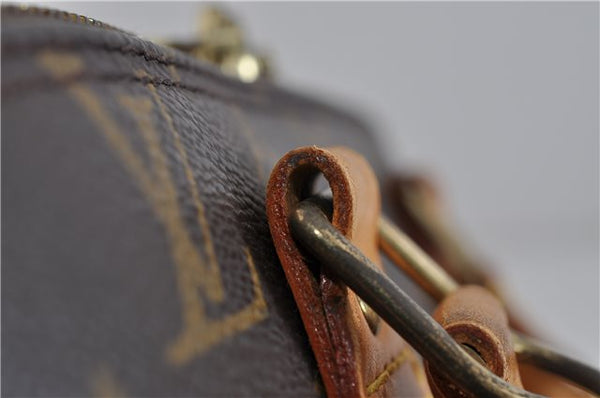 Authentic LOUIS VUITTON Monogram Alma Hand Bag M51130 LV 3910C