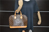 Authentic LOUIS VUITTON Monogram Alma Hand Bag M51130 LV 3910C