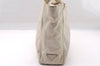 Authentic PRADA Vintage Nylon Tessuto Shoulder Tote Bag Purse White 3912I