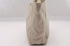 Authentic PRADA Vintage Nylon Tessuto Shoulder Tote Bag Purse White 3912I