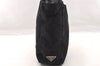 Authentic PRADA Vintage Nylon Tessuto Shoulder Hand Tote Bag Black 3916I