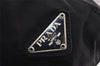 Authentic PRADA Vintage Nylon Tessuto Shoulder Hand Tote Bag Black 3916I