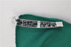 Authentic HERMES Carre 90 Scarf "LES RUBANS DU CHEVAL" Silk Green 3918D