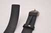 Authentic GUCCI Interlocking G Belt Leather Size 95cm 37.4" 368186 Black 3919I