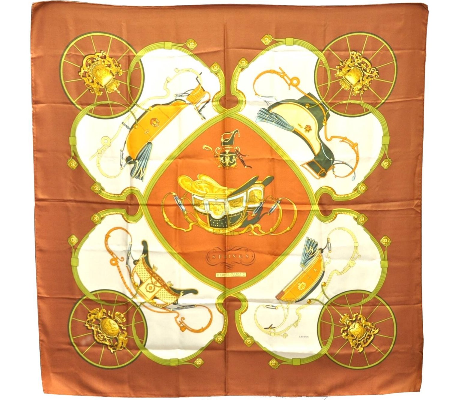 Authentic HERMES Carre 90 Scarf 