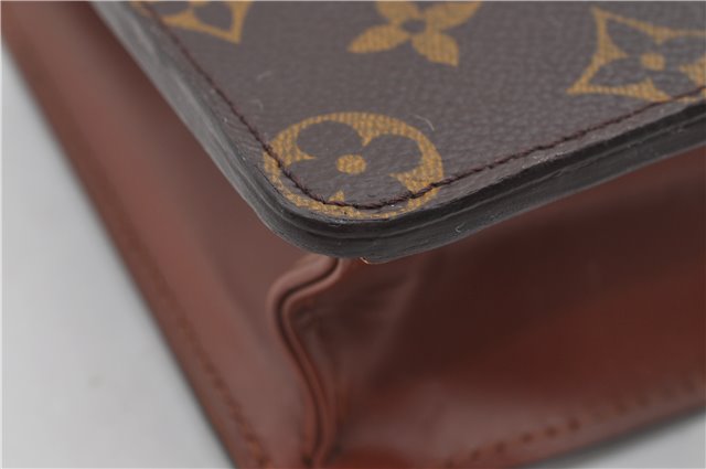 Authentic Louis Vuitton Monogram Pochette Homme Clutch Hand Bag M51795 LV 3926E