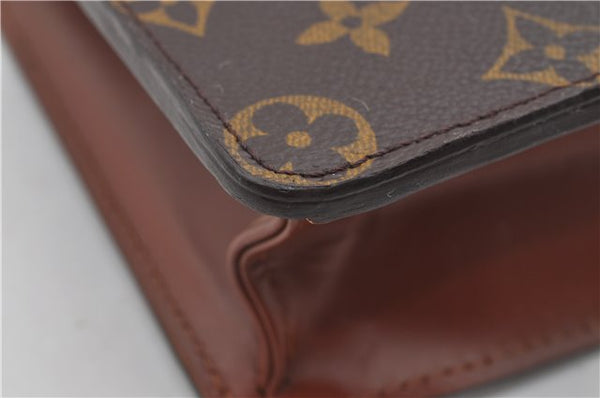 Authentic Louis Vuitton Monogram Pochette Homme Clutch Hand Bag M51795 LV 3926E