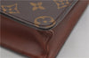 Authentic Louis Vuitton Monogram Pochette Homme Clutch Hand Bag M51795 LV 3926E
